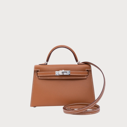 Hermès Kelly 20 Gold Epsom Palladium Hardware