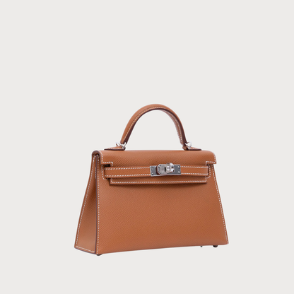 Hermès Kelly 20 Gold Epsom Palladium Hardware