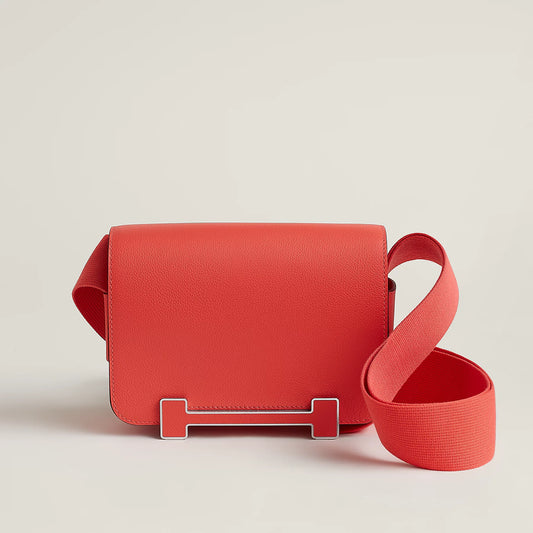 Hermès Geta Bag Orange Field