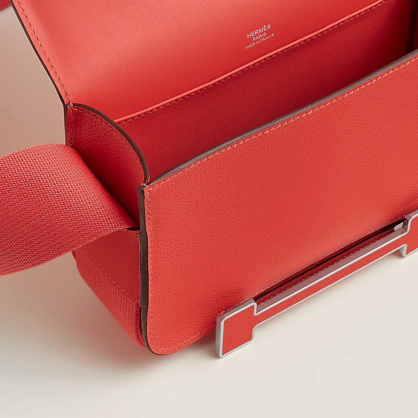 Hermès Geta Bag Orange Field