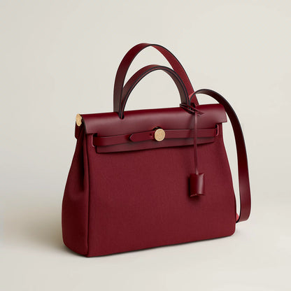 Hermès Herbag Zip31 Rouge H