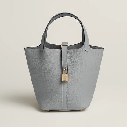 Hermès Picotin 18 Gris Pantin
