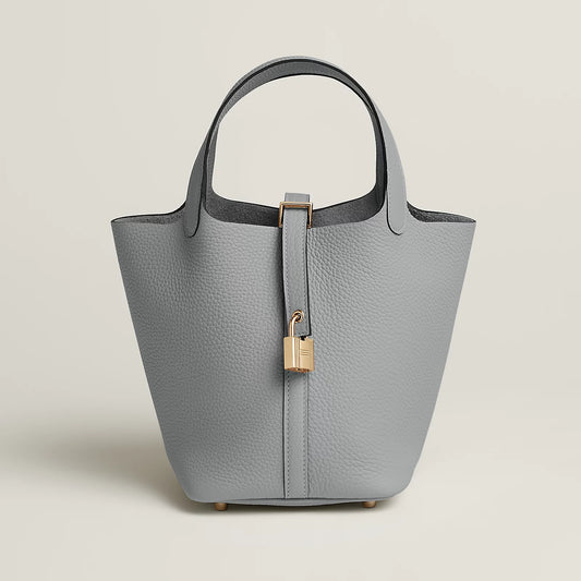 Hermès Picotin 18 Gris Pantin