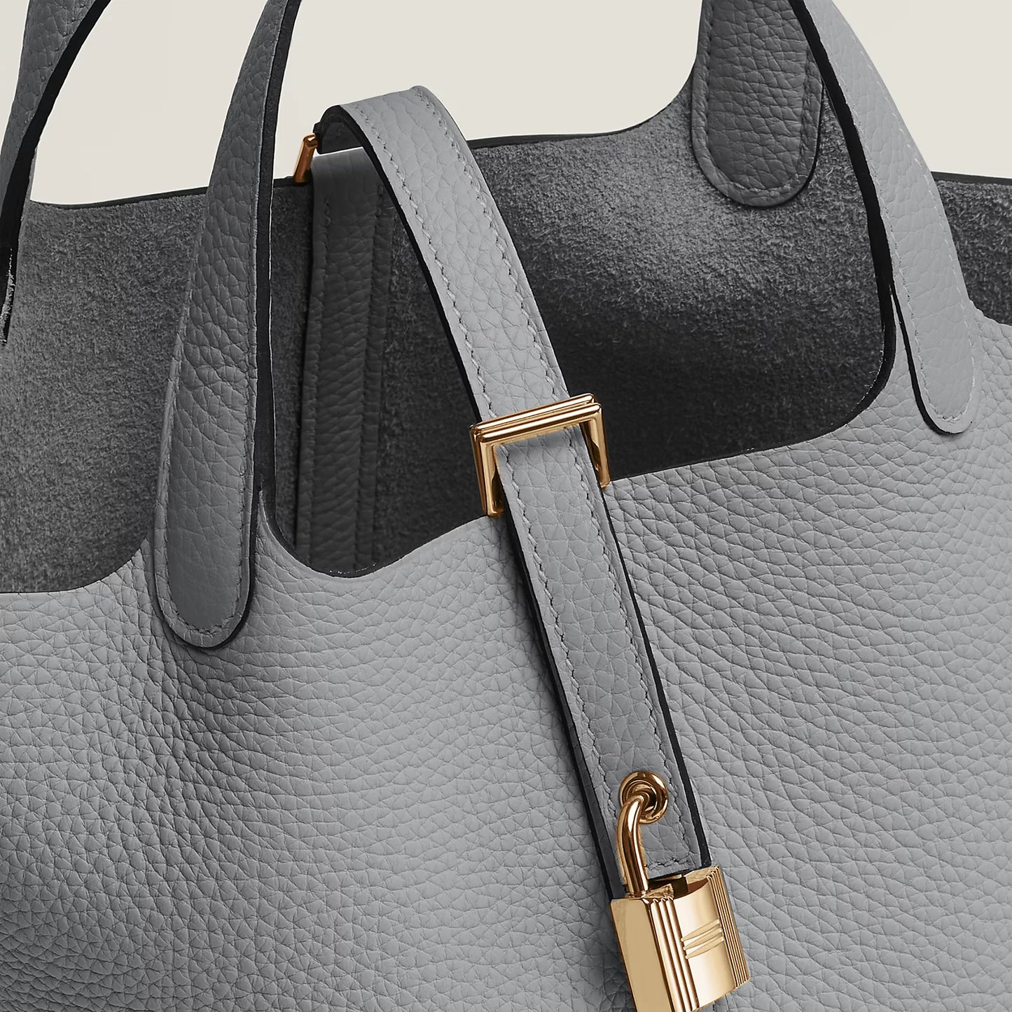 Hermès Picotin 18 Gris Pantin