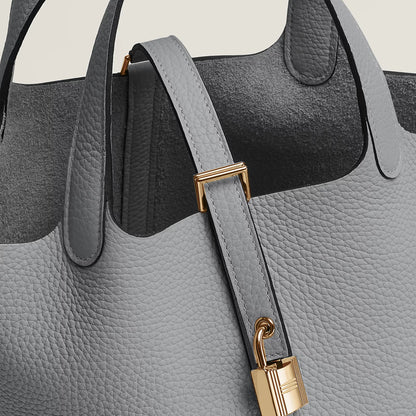Hermès Picotin 18 Gris Pantin