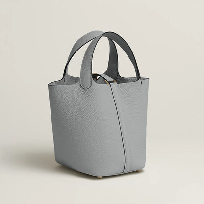 Hermès Picotin 18 Gris Pantin