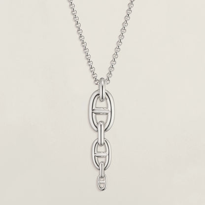 Hermès Chaine d'ancre Enchainee pendant, large model