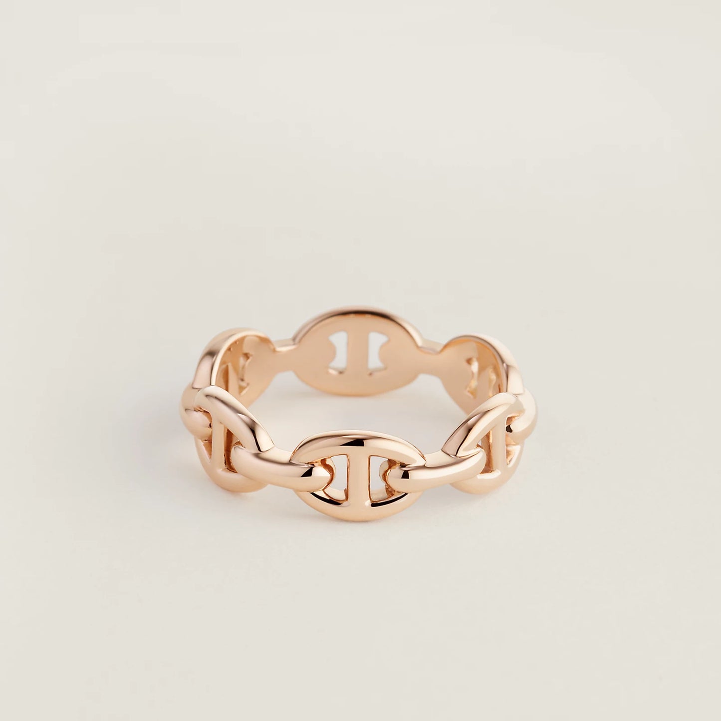 Hermès Chaine d'ancre Enchainee Ring, Small Model
