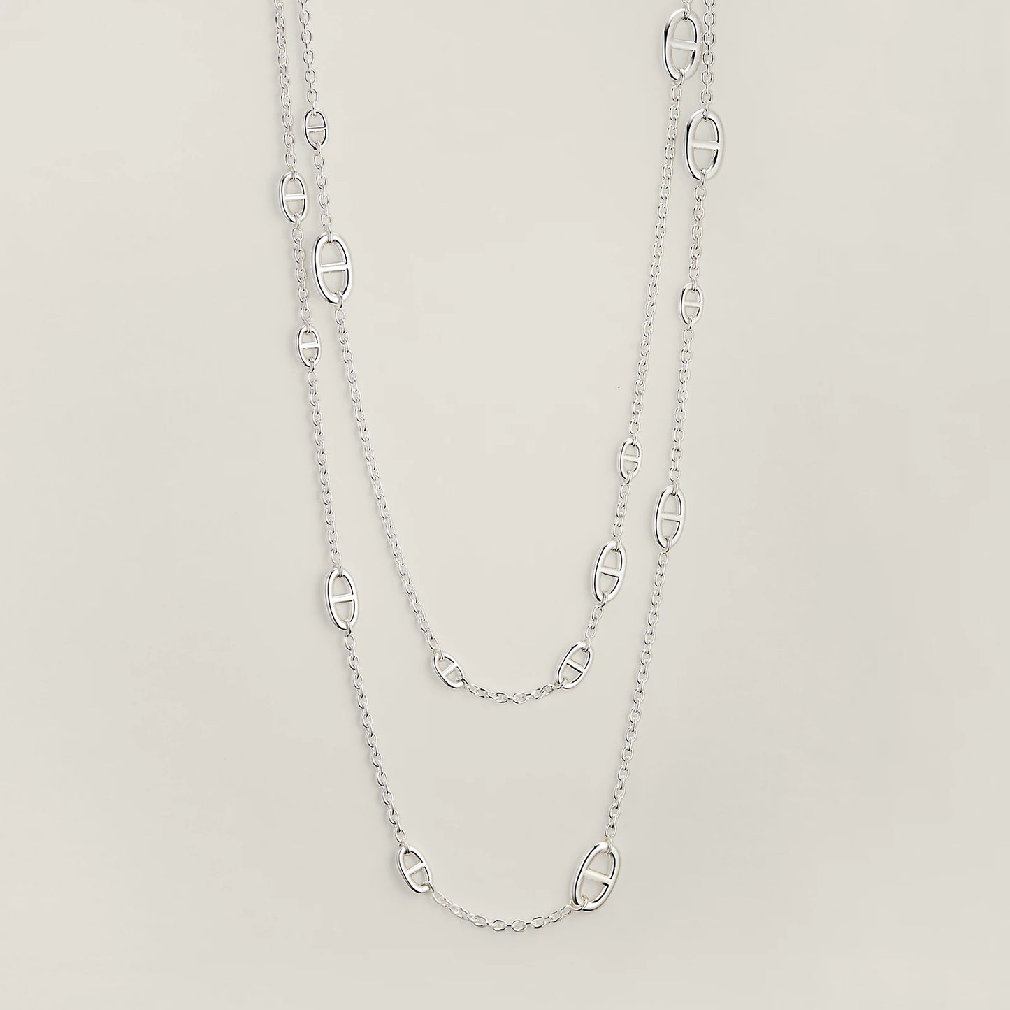 Hermès Farandole Long Necklace 160