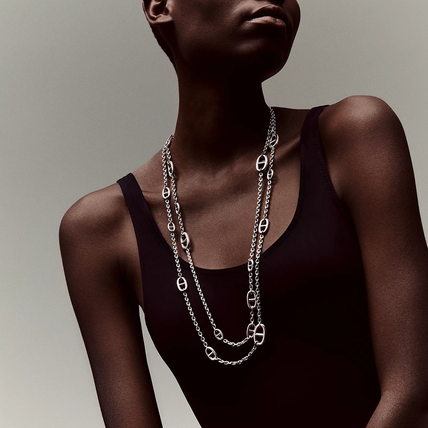 Hermès Farandole Long Necklace 160