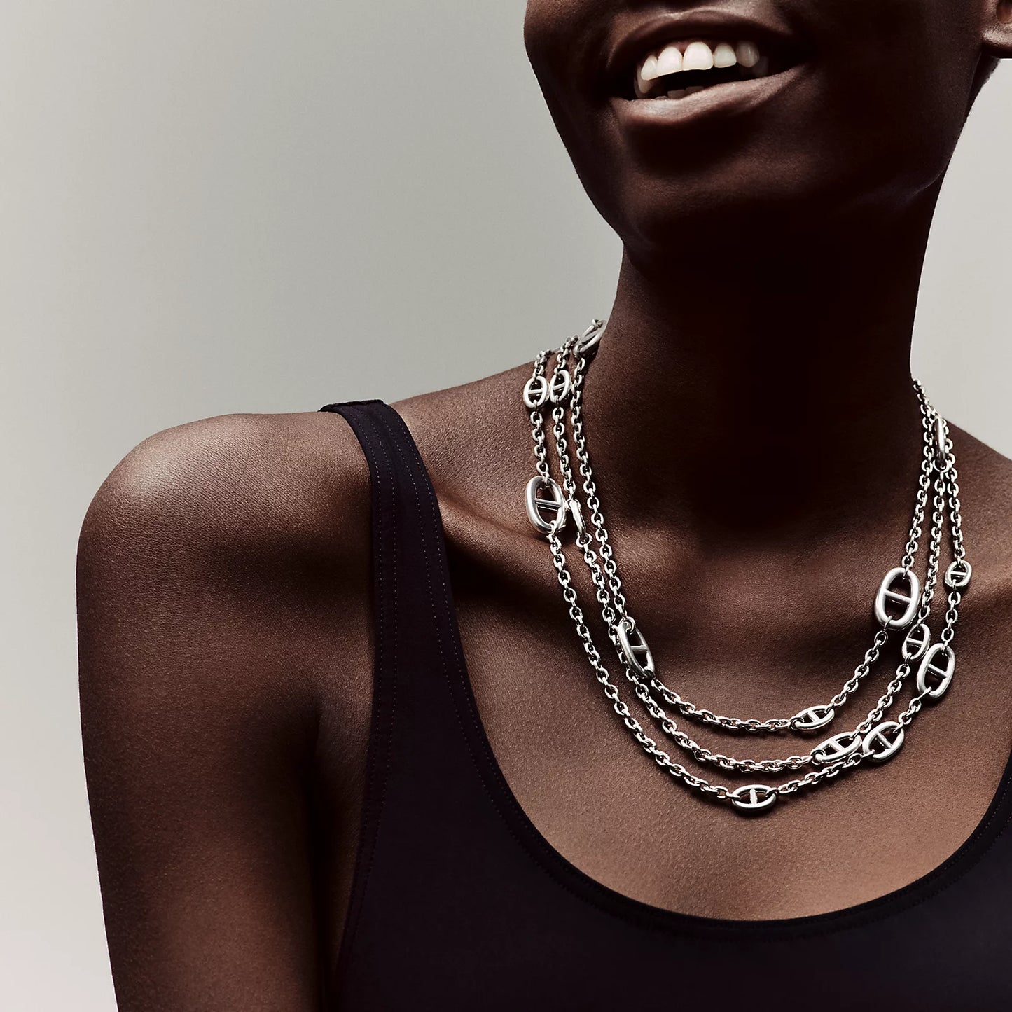Hermès Farandole Long Necklace 160