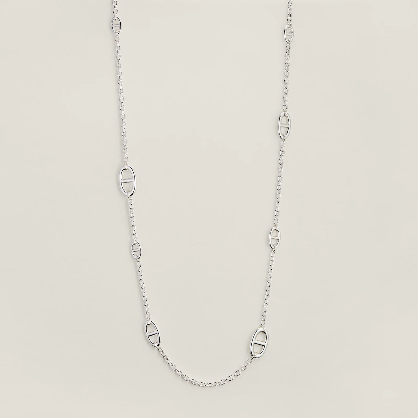 Hermès Farandole Long Necklace 80