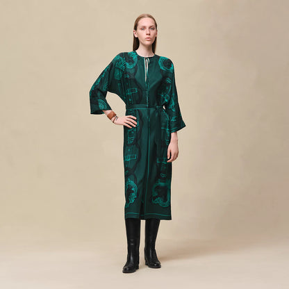 Hermès "Ferronnerie Remix" Caftan
