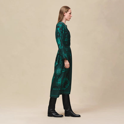 Hermès "Ferronnerie Remix" Caftan