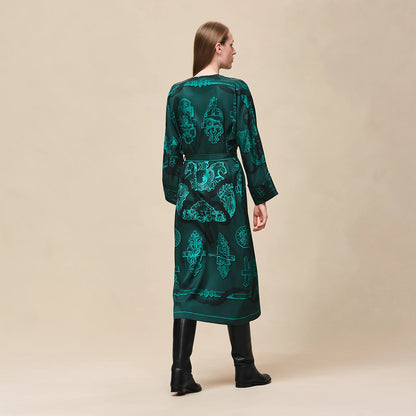 Hermès "Ferronnerie Remix" Caftan