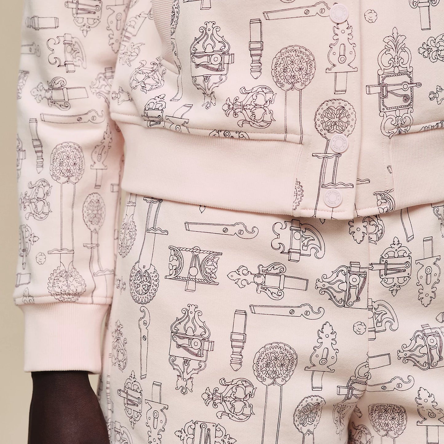 Hermès Ferronnerie Remix Varsity Jacket