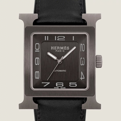 Hermès Heure H watch, 34 mm