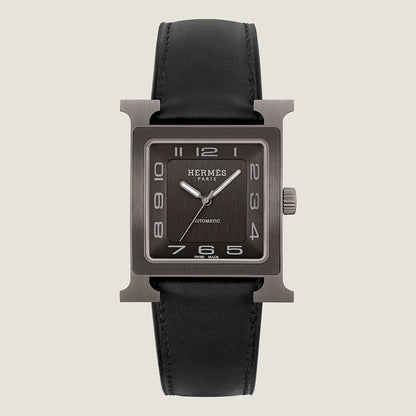 Hermès Heure H watch, 34 mm