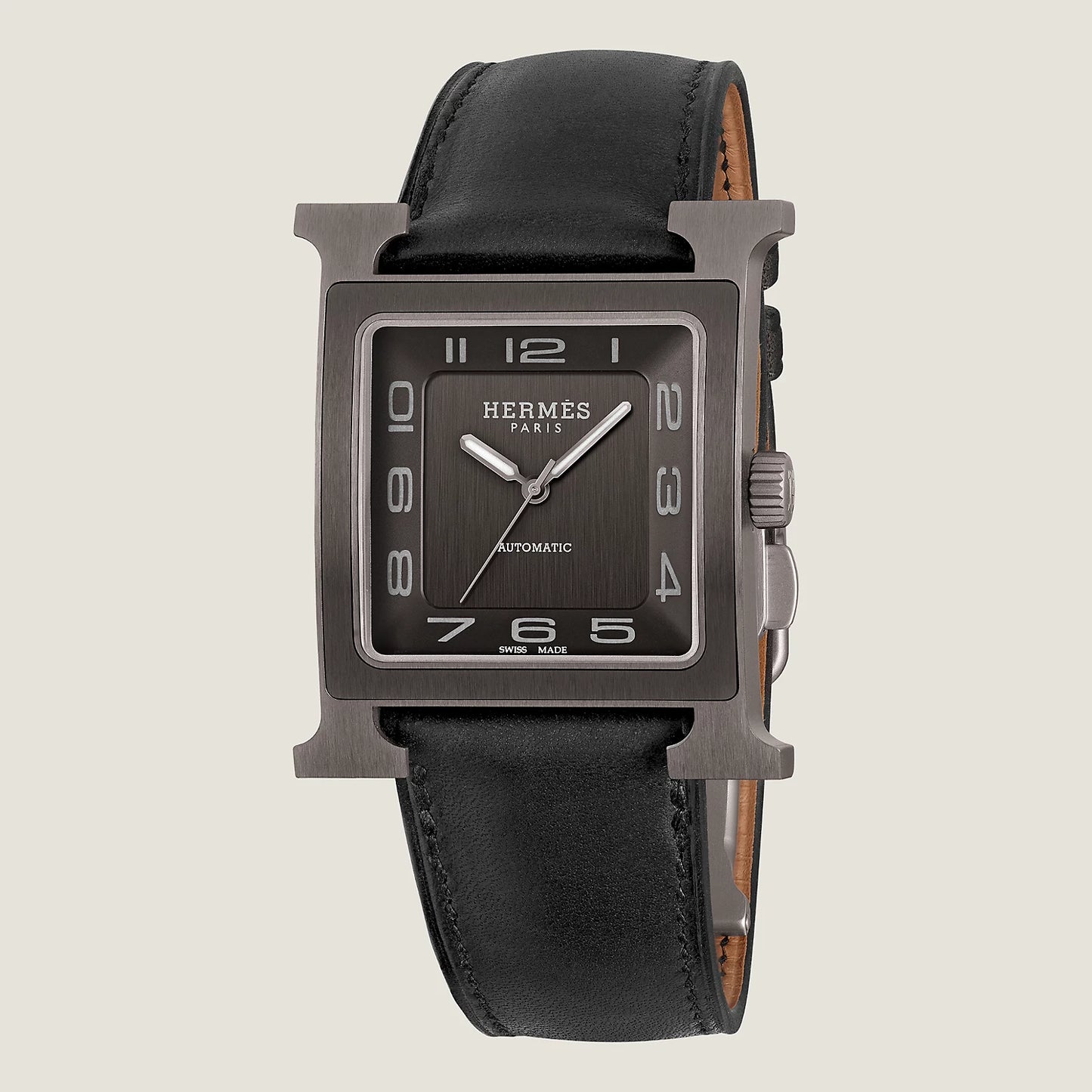 Hermès Heure H watch, 34 mm