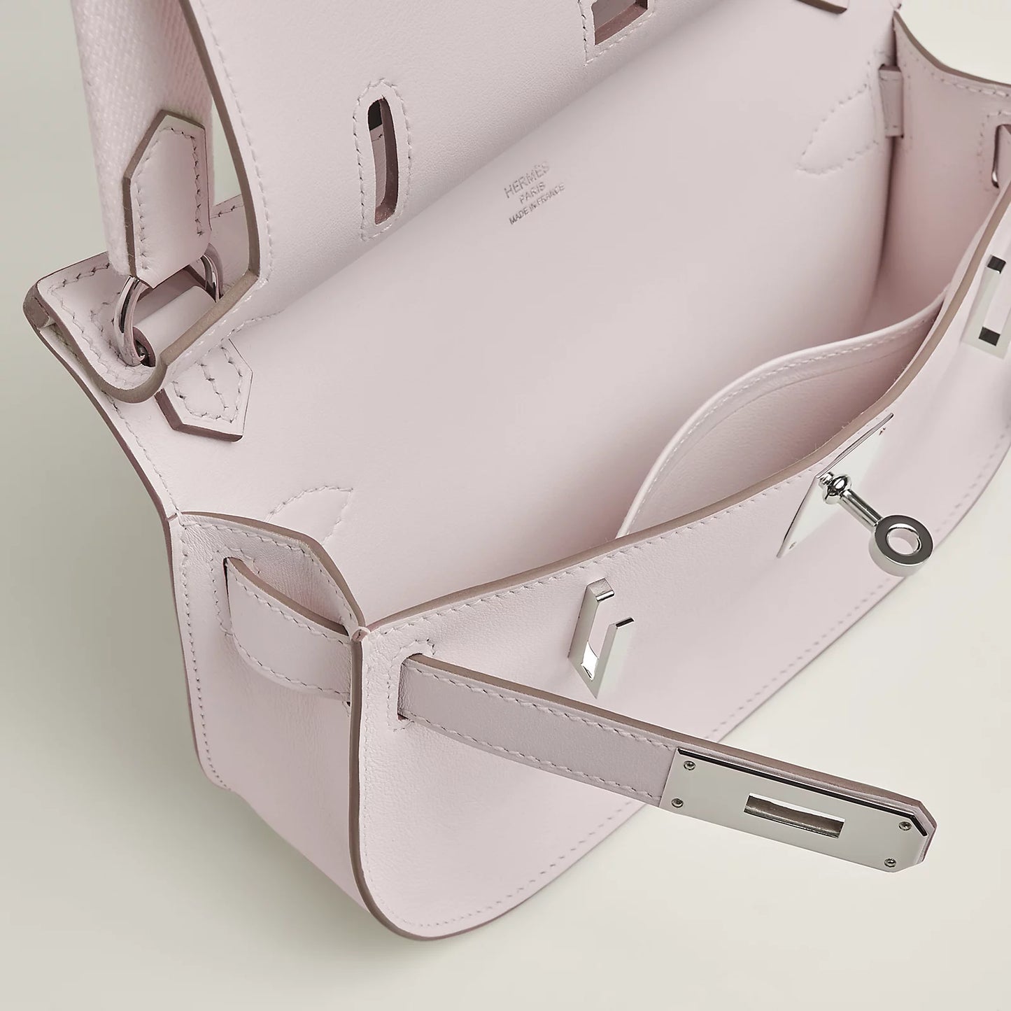 Hermès Jypsiere Mini Bag Mauve Pâle