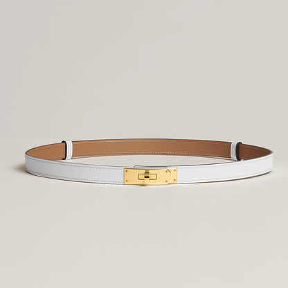 Hermès Kelly Belt Blanc