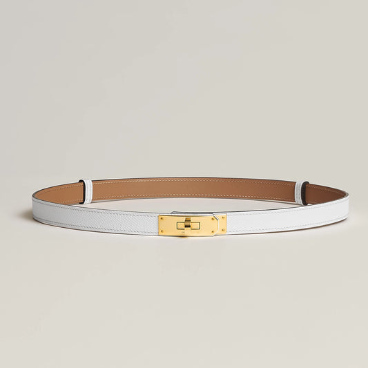 Hermès Kelly Belt Blanc