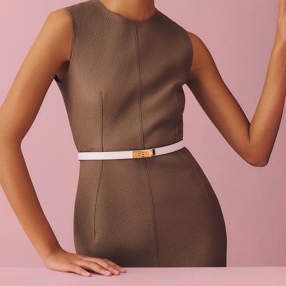 Hermès Kelly Belt Blanc