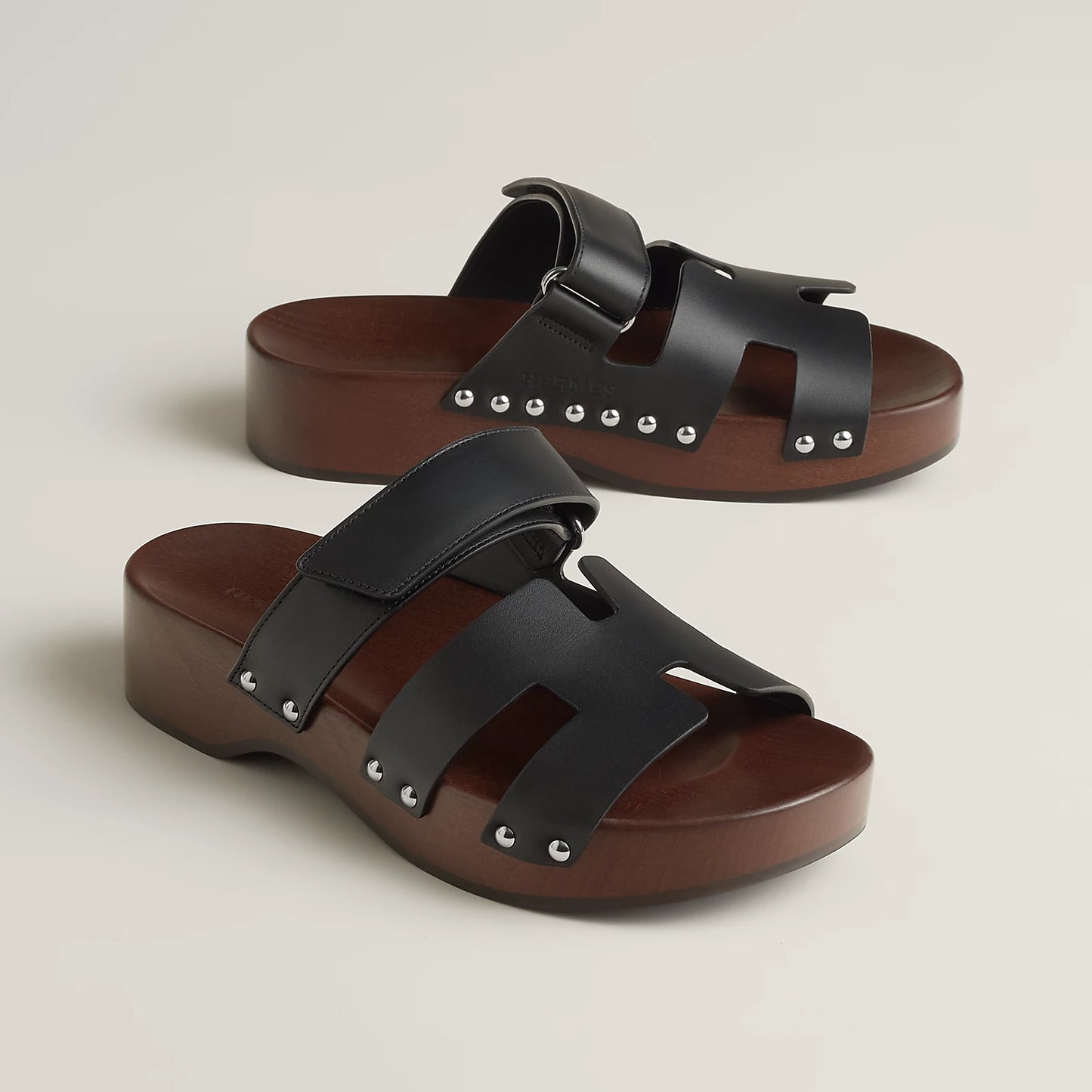 Hermès Kos Clog Noir