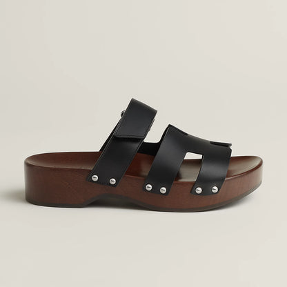 Hermès Kos Clog Noir