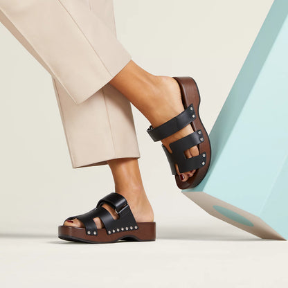 Hermès Kos Clog Noir