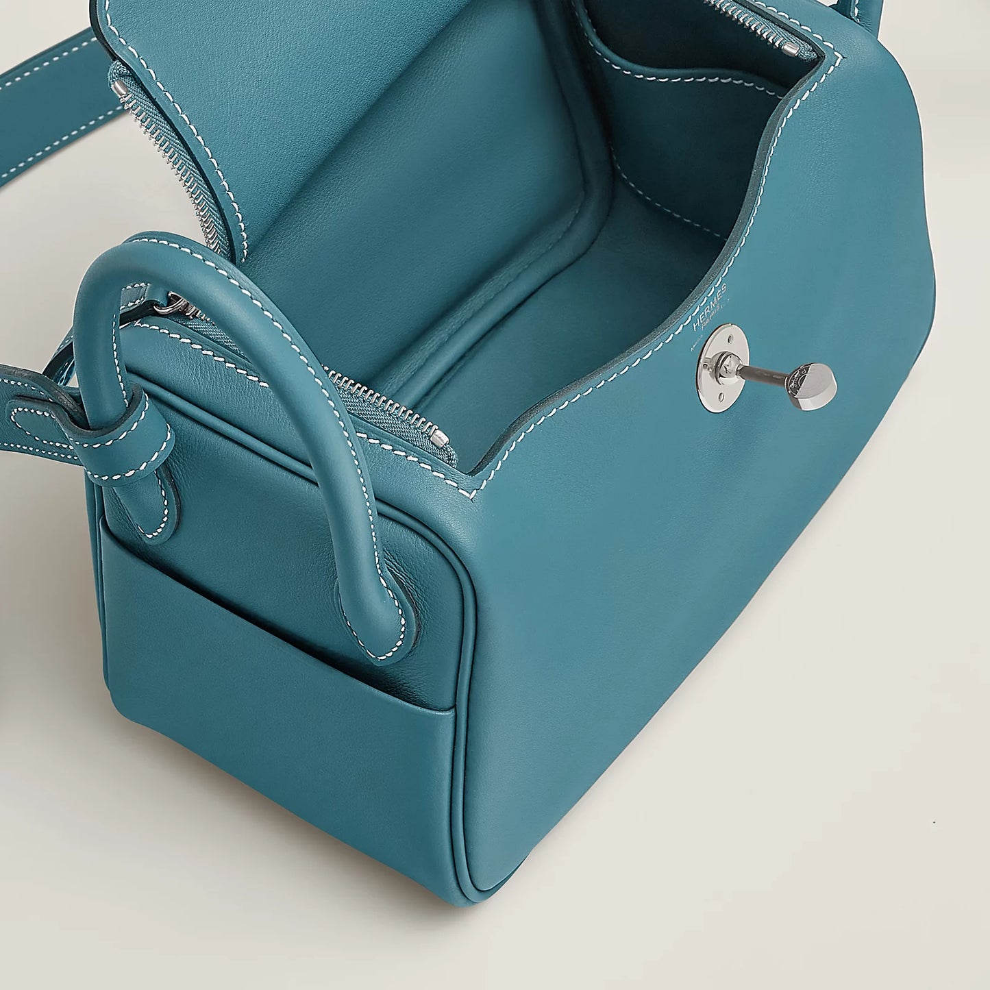 Hermès Lindy II Bag Blue Jean