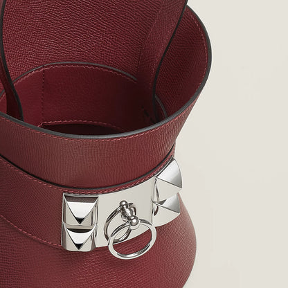 Hermès Mini Medor Bag Rouge H