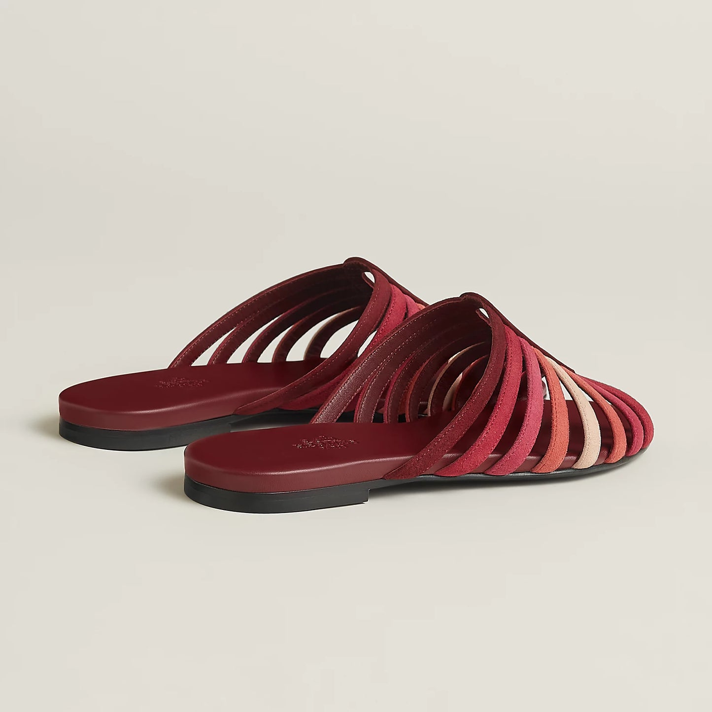 Hermès Noria Sandal Multicolor Rouge H