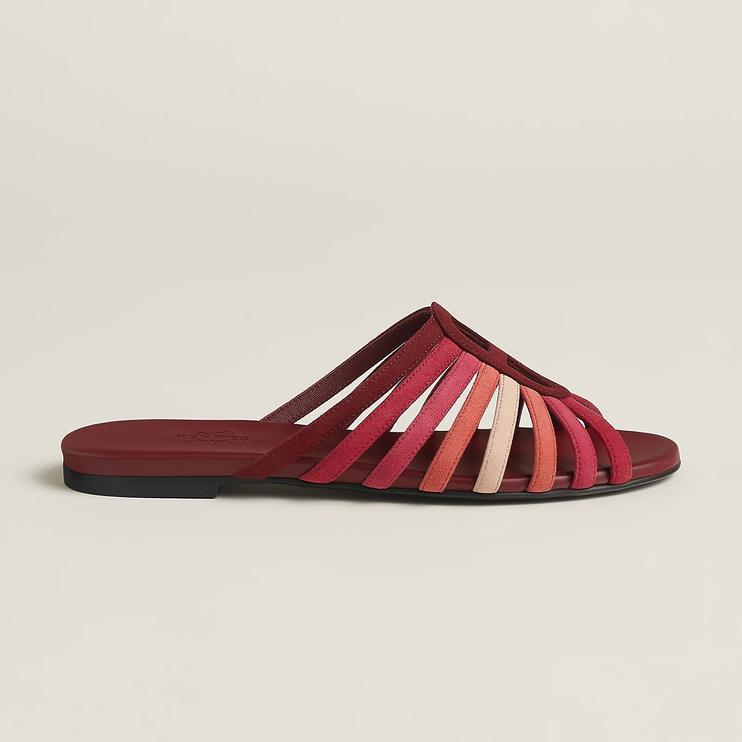 Hermès Noria Sandal Multicolor Rouge H