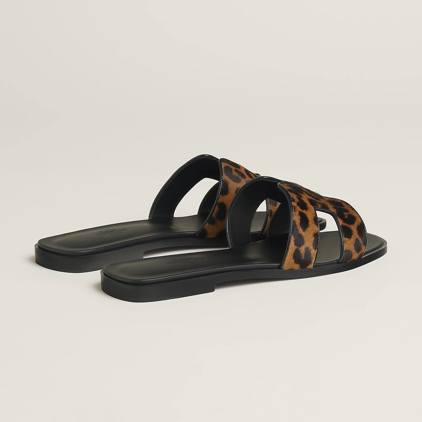 Hermès Cheetah Moire Calfskin Oran