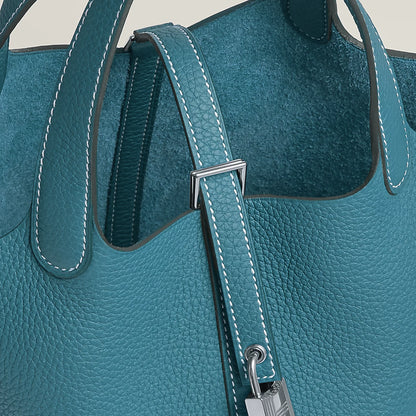 Hermès Picotin 18 Blue Jean