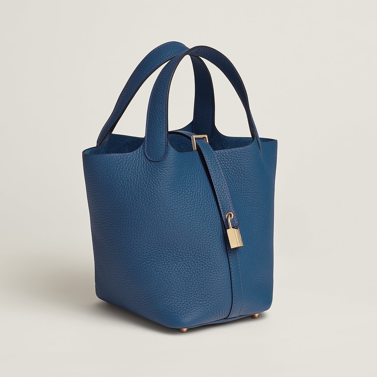 Hermès Picotin 18 Bleu Tie