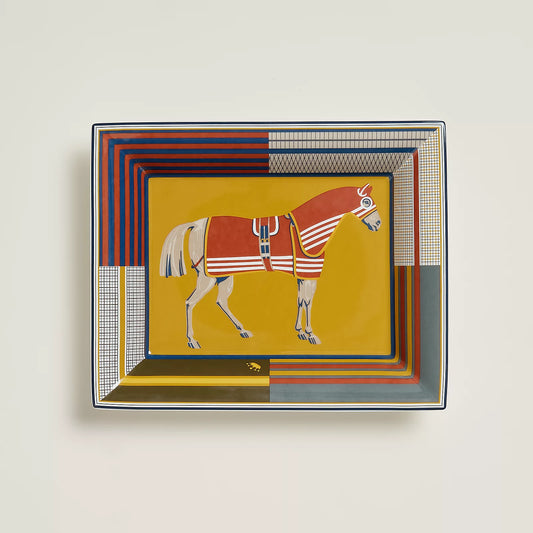 Hermès Rocabar a Cheval Change Tray
