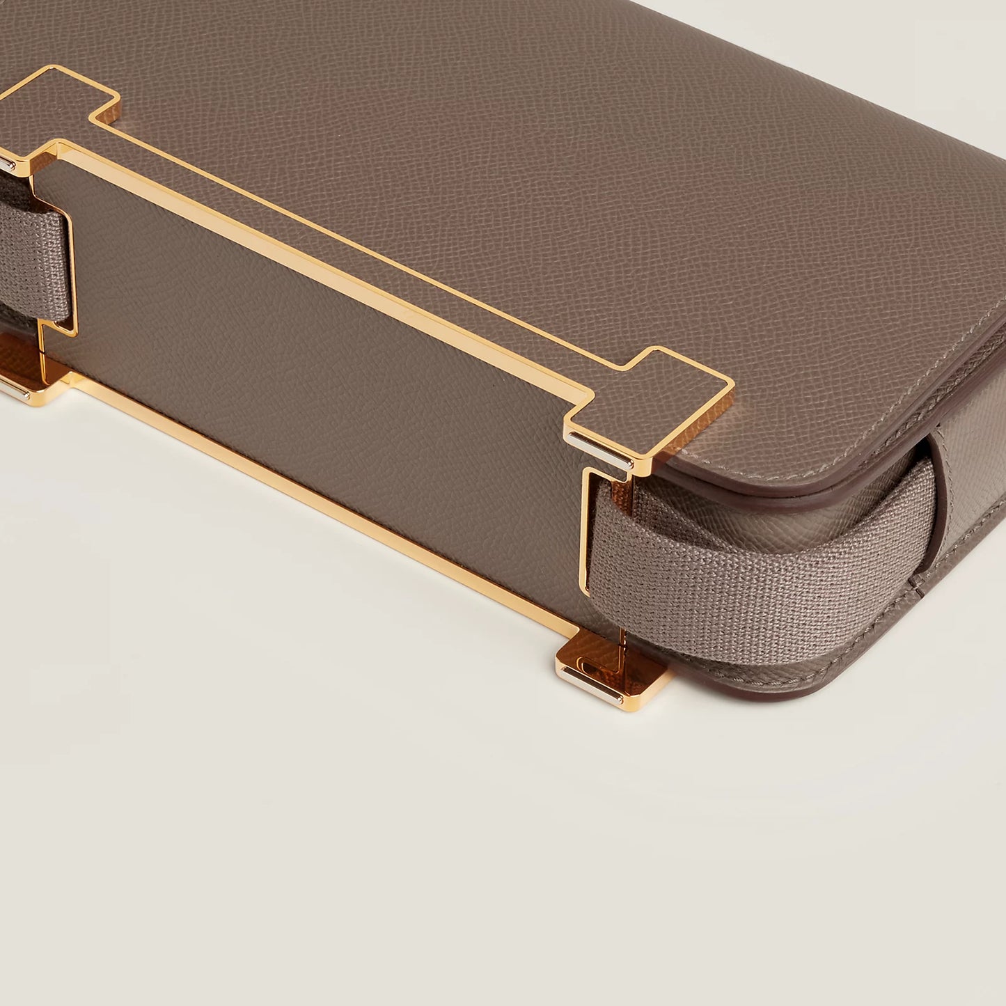 Hermès Geta Slim Bag Etoupe