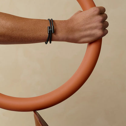 Hermès Tournis Tresse Bracelet So Black